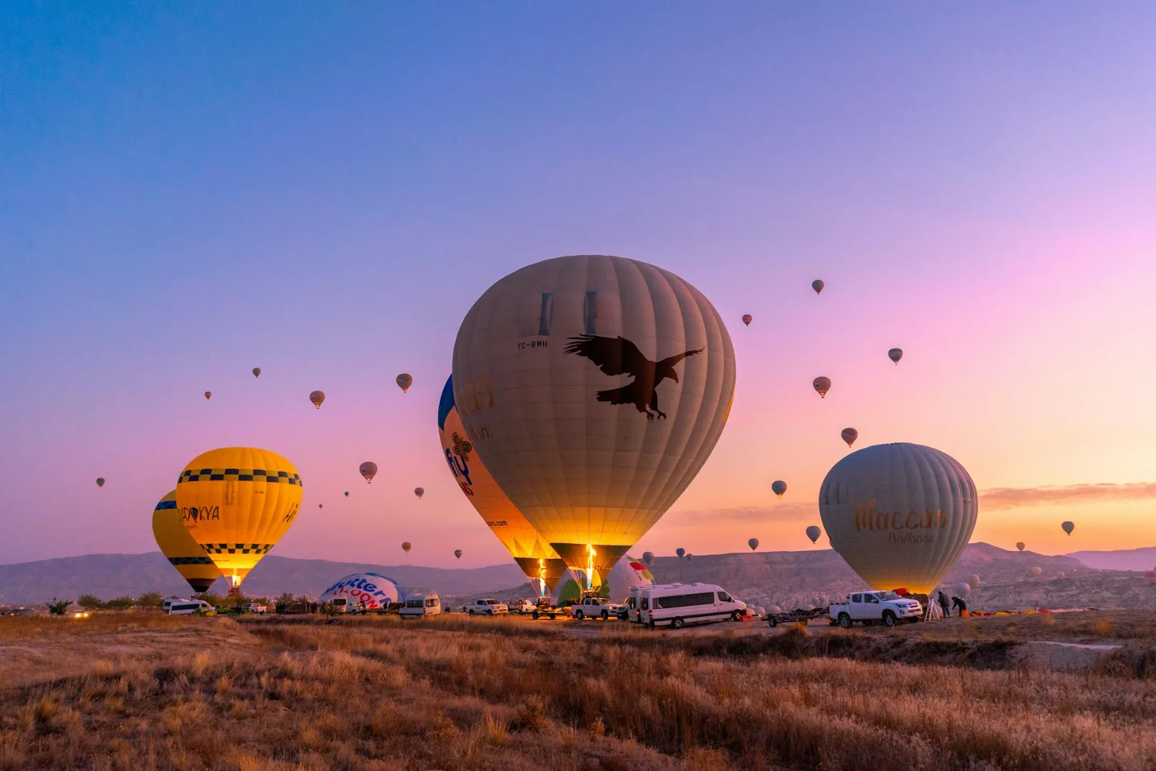 Çat Valley Hot Air Balloon Flight Cappadocia | Scenic Ride